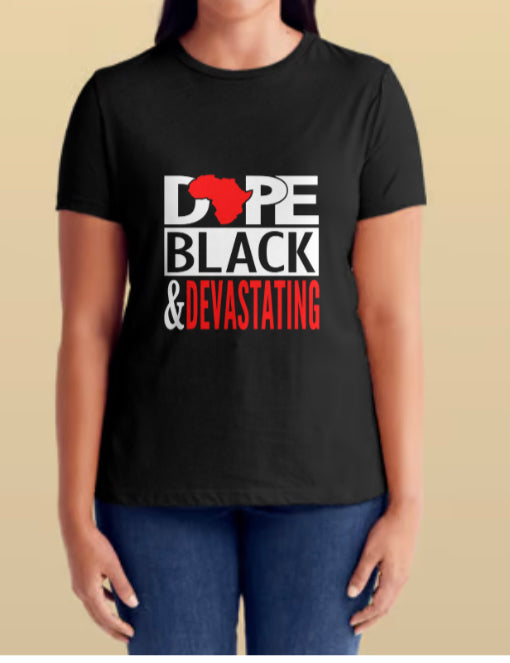 Dope Black Devastating T-Shirt